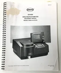 Hach DR/4000U Scanning UV-Visible Spectrophotometer (190–1100 nm) with Accessories, 23 of 28