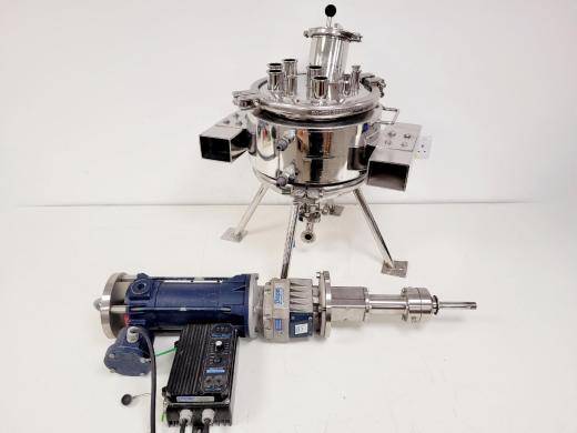 10/15L POPE Nutsche Filter Reactor with Stirrer Motor and Controller-cover