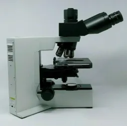 Olympus BX40 Compound Microscope with Superwide Trinocular Head and Apo 2x Fluorite Objectives, 4 of 8