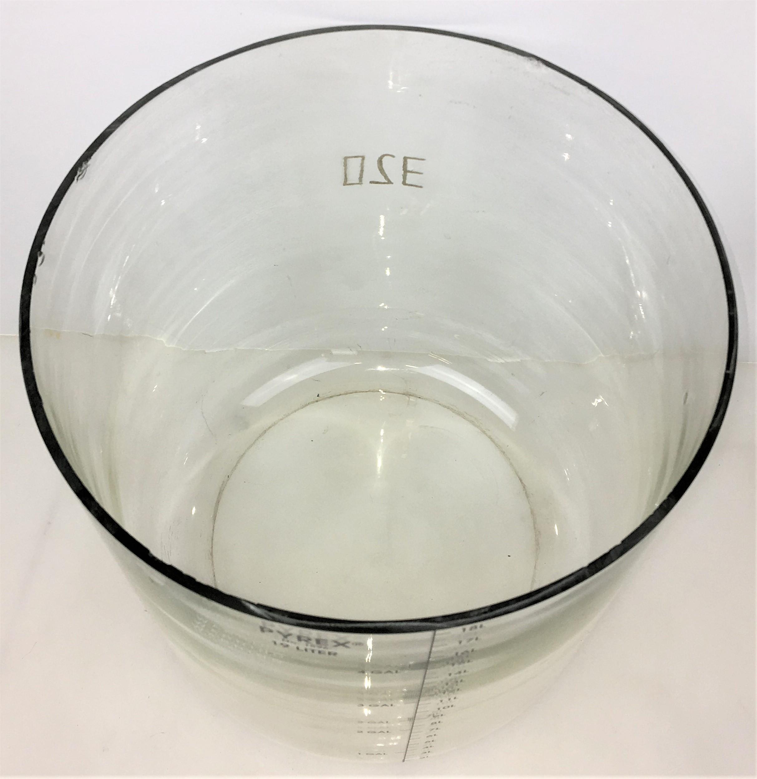 Corning PYREX 1596-19L Modified Cylinder Jar