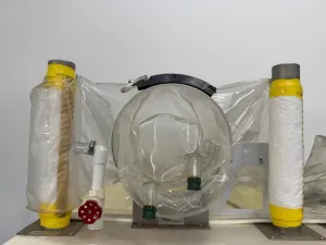 CBC Clean Quad Flexible Glove Isolator with Mobile Two-Tier Frame, 2 of 4