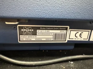 Bruker amaZon speed ETD Mass Spectrometer with Electron Transfer Dissociation for Proteomics, 2 of 4