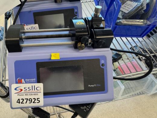 Harvard Apparatus Pump 11 Elite Syringe Pump with Touchscreen Interface-cover