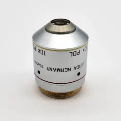 Leica HC PL Fluotar 10x Polarizing Microscope Objective 556503, 2 of 3