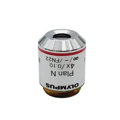 Olympus Plan N 4x Microscope Objective for Brightfield Microscopy