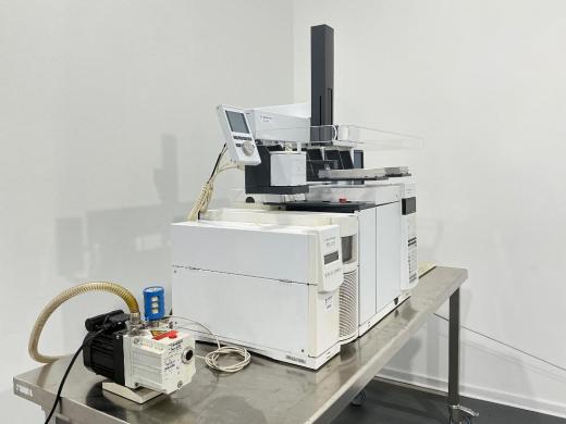 Agilent 5975C GC-MS System with MSD 5975C, GC 7890A, PAL Sampler 80, and Pfeiffer Duo 2.5 Pump-cover