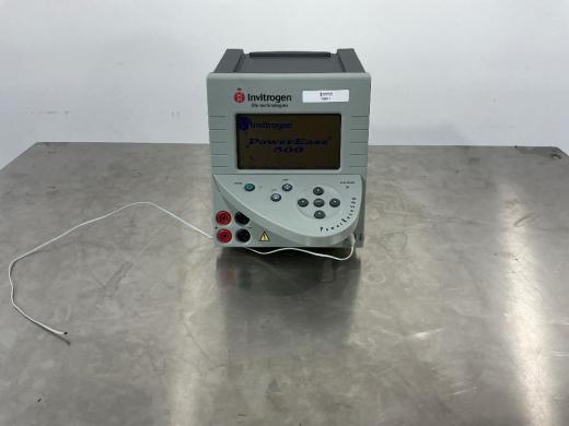 Invitrogen Power Ease 500 Electrophoresis Power Supply with RS-232 and Printer Connectivity-cover