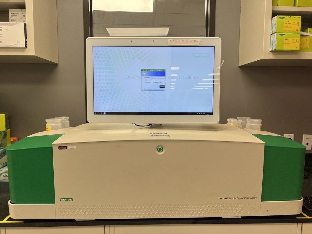 Bio-Rad QX ONE Droplet Digital PCR System with Computer, 2022