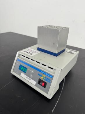 VWR Select Heatblock Model 13259-050 with Digital Temperature Control and Aluminum Block-cover