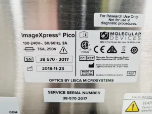 Molecular Devices ImageXpress Pico Automated High-Content Imaging System, 6 of 24