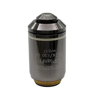 Olympus UPlanFl 100x Oil Immersion Microscope Objective