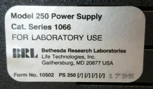 Gibco BRL 250 Electrophoresis Power Supply, 2 of 13