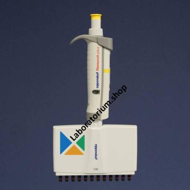 12-channel pipette 10-100 µL eppendorf Research plus, variable volume-cover