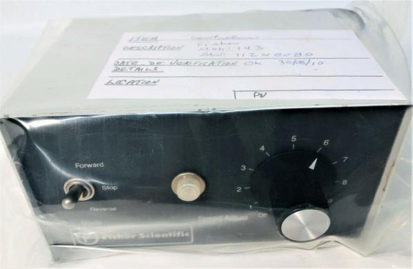 Fisher Dyna-Mix 143 Stirrer Control-cover