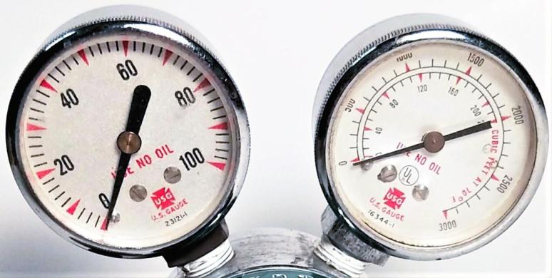 Unibraze 502-LBT Single Stage Nitrogen Stainless Steel Regulator (CGA 502)-cover