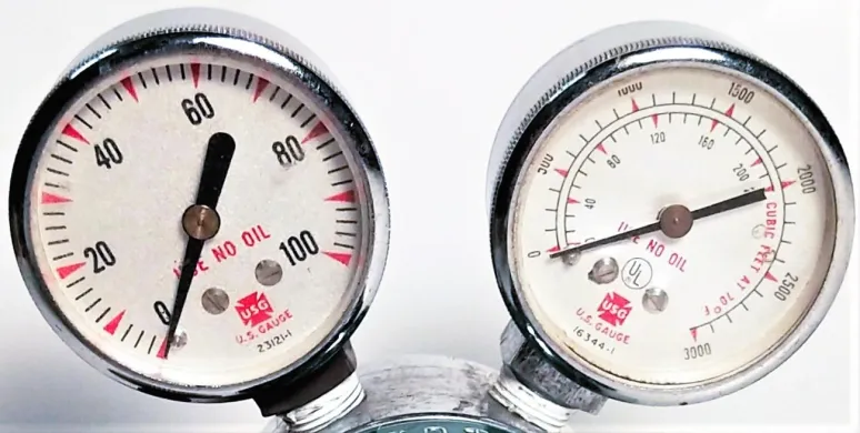 Unibraze 502-LBT Single Stage Stainless Steel Nitrogen Regulator (CGA 502)