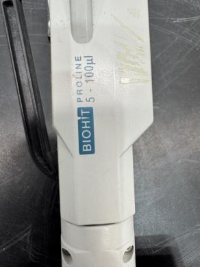 Biohit Proline Electronic 8-Channel Pipette, 5 to 100 µL Volume Range-cover