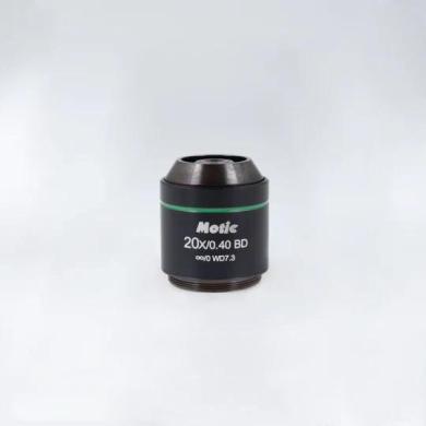 Motic LM BD PL 20X/0.4 Plan Achromatic Darkfield Microscope Objective (WD 7.3mm)-cover