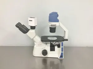 Accu Scope EXI-310 Inverted Phase Contrast Microscope with TrueChrome Metrics Camera, 3 of 13