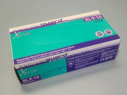 Semperguard Xtra Lite Nitrile Gloves XL 180-Pack