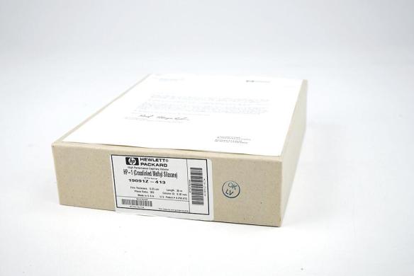 HP Agilent J&W HP-1 19091Z-413 Capillary GC Column, 30 m × 0.32 mm, 0.25 µm, 7-Inch Cage-cover