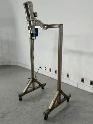 SPX MS1P1 Lightnin Industrial Fluid Mixer with Stainless Steel Frame and Mobility Casters, 2 of 4