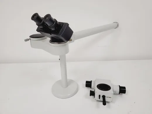 Leitz Microscope Teaching Head 512 661 with MD5 and Stand