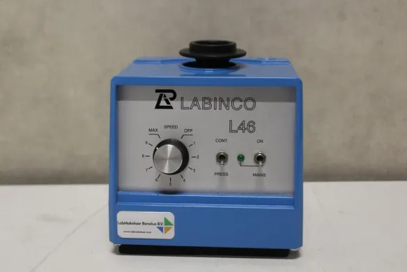 Labinco L46 Benchtop Vortex Mixer with Adjustable Speed and Pressure-to-Mix Mode