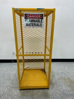 Durham Gas Cylinder Storage Cage for Flammable Gas Cylinder Safety Storage-cover