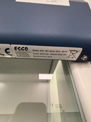 Esco Class II BSC Safety Cabinet-cover
