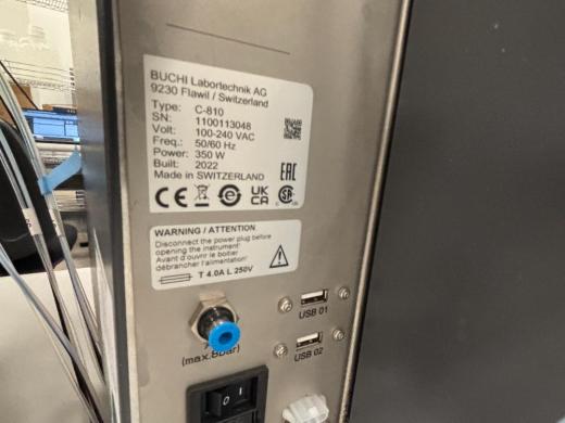 BUCHI Pure C-810 Flash Chromatography System-cover