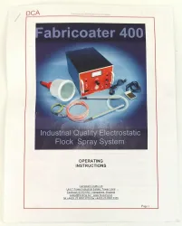 DCA Fabricoater 60/400 Electrostatic Flocking Spray System, 16 of 19