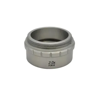 Leica 312619 2.0x Auxiliary Objective Lens for StereoZoom Microscope