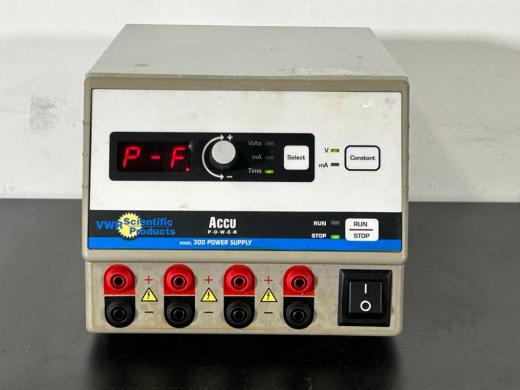 VWR Accu Power 300 Electrophoresis Power Supply with Digital Display-cover