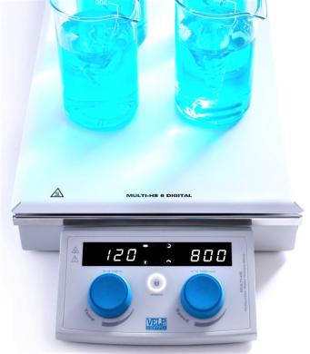 VELP MULTI-HS 6 Digital Multiposition Magnetic Stirring Hot Plate (6 Place)-cover