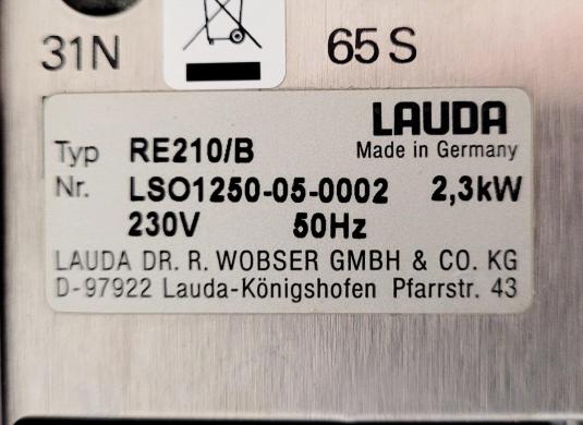 Lauda RE210 Refrigerated Water Bath Type RE210/B Lab-cover