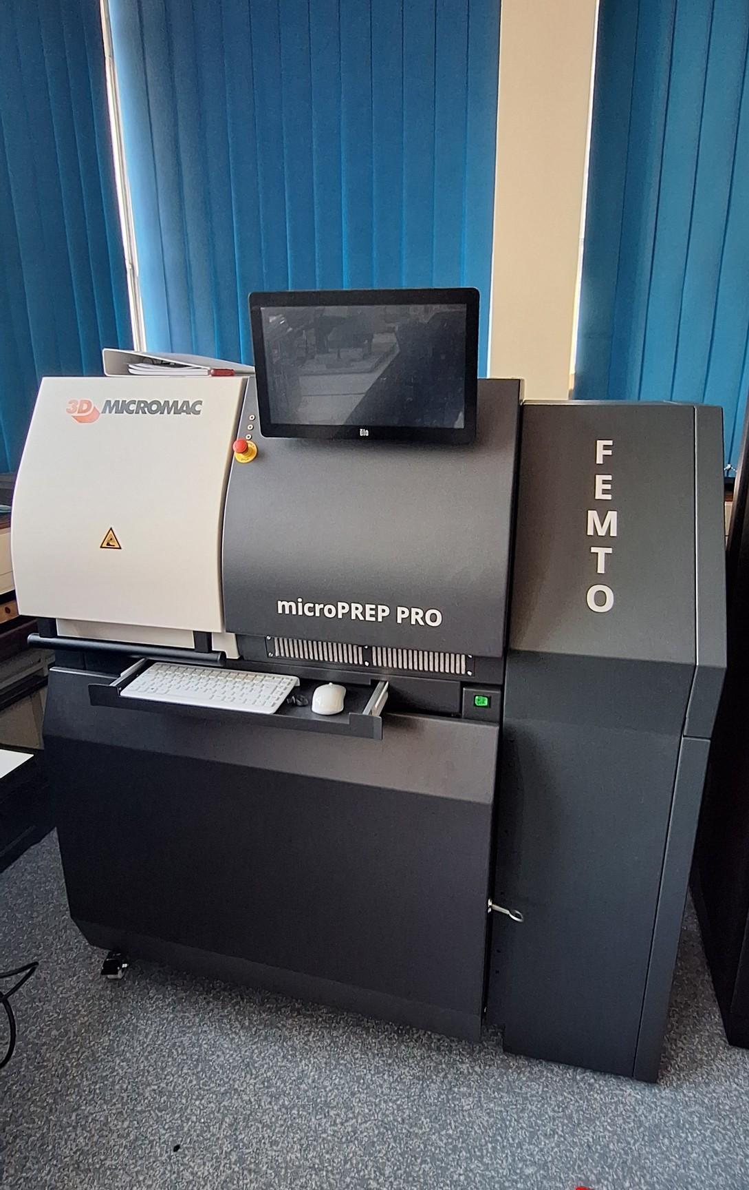MicroMAC microPREP™ PRO 3D Laser Micromachining System for Precision Microfabrication