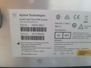 Agilent AriaDx Real-Time PCR Instrument Thermal Cycler K8930AA with 8-Dye Detection, 8 of 8