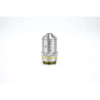 Nikon 10 DL 10x/0.25 PH1 Phase Contrast Microscope Objective