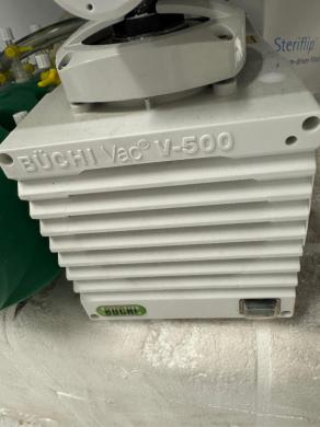 Buchi V-500 Laboratory Vacuum Pump with Integrated Safety Valve-cover