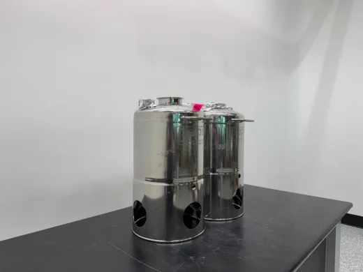 Stainless Steel Pressure Vessel for Laboratory and Bioprocessing Applications