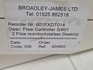 Broadley James Flow Controller S/601 – Precision Gas Flow Controller for Bioprocessing, 5 of 6