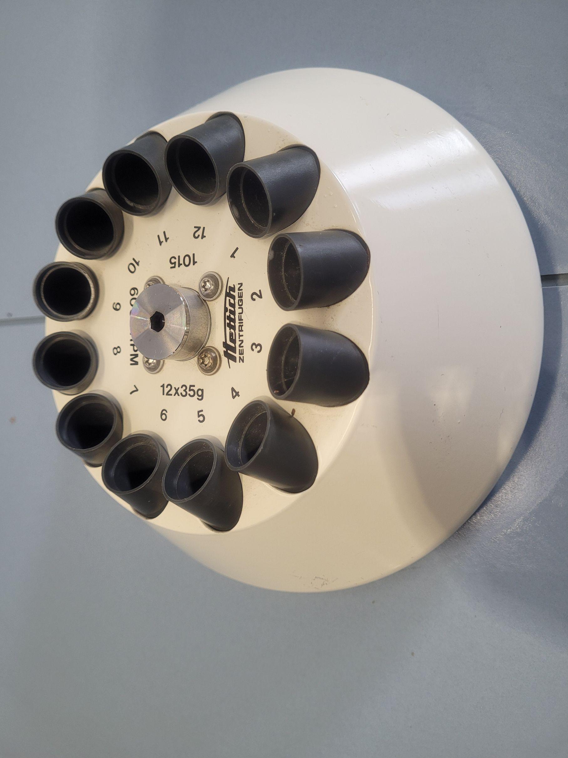 Hettich 1015 Angular Rotor for Laboratory Centrifuge