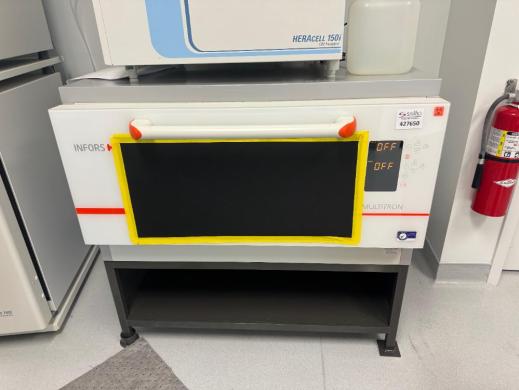 Infors HT Multitron I8002AM Temperature-Controlled Incubator Shaker-cover