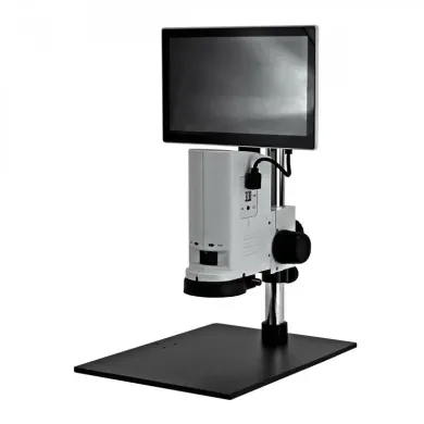 ZoomHD Digital Inspection Microscope with 2.0 MP Camera, 7:1 Zoom, and Integrated HD Monitor