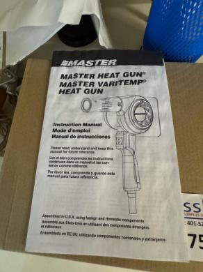 Master Appliance MASTER VARITEMP Heat Gun for Controlled Laboratory Heating Applications-cover
