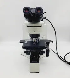 Olympus BX40 Fluorescence Microscope with 10x and 40x Objectives, 4 of 10