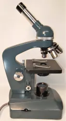 Cenco HVS-20 Monocular Compound Microscope with 40X to 400X Magnification and Illumination, 2 of 9