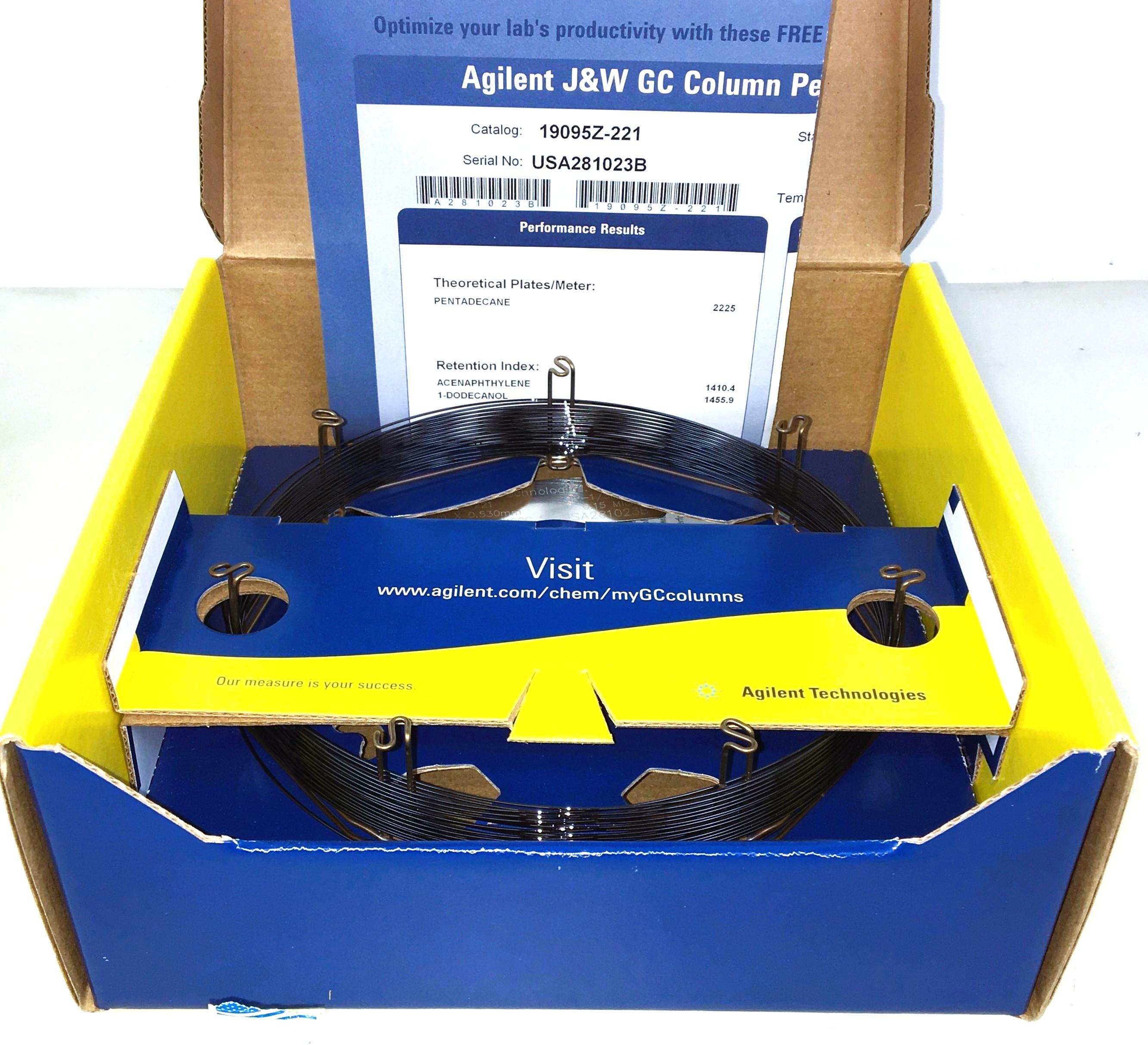 Agilent HP-1/SIMDIST 15M x 0.53mm x 0.15µm Capillary Gas Chromatography Column