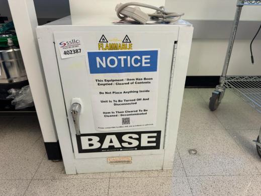 Justrite Base Flammable Storage Cabinet for Safe Laboratory Chemical Storage-cover